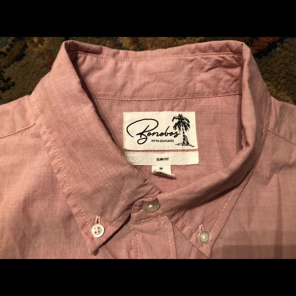 Bonobos short sleeve button up men’s shirt